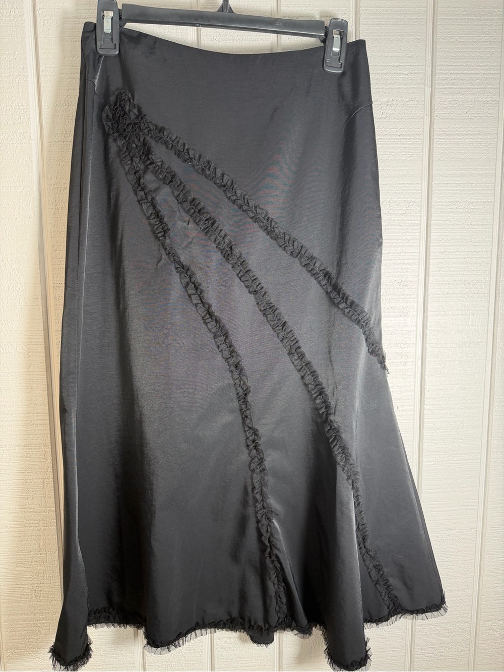 Promod Black Midi( triumphant style)  skirt size 4